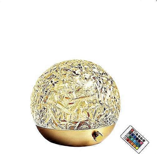 Rotating Water Ripple Night Light