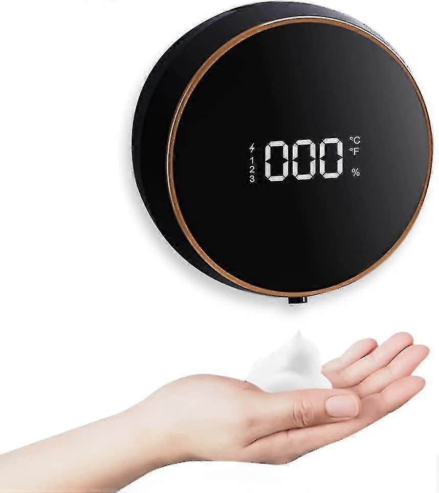 Wall Mounted Automatic Foaming Soap Dispenser 300ml, Refillable, 3 Settings, Temperature Sensing