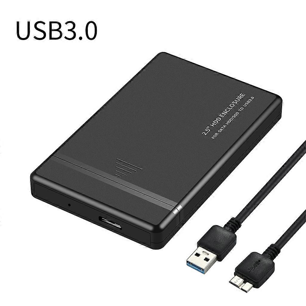 Portable 2.5 Inch USB 2.0/3.0 Type-C Hard Drive Enclosure External HDD for Case