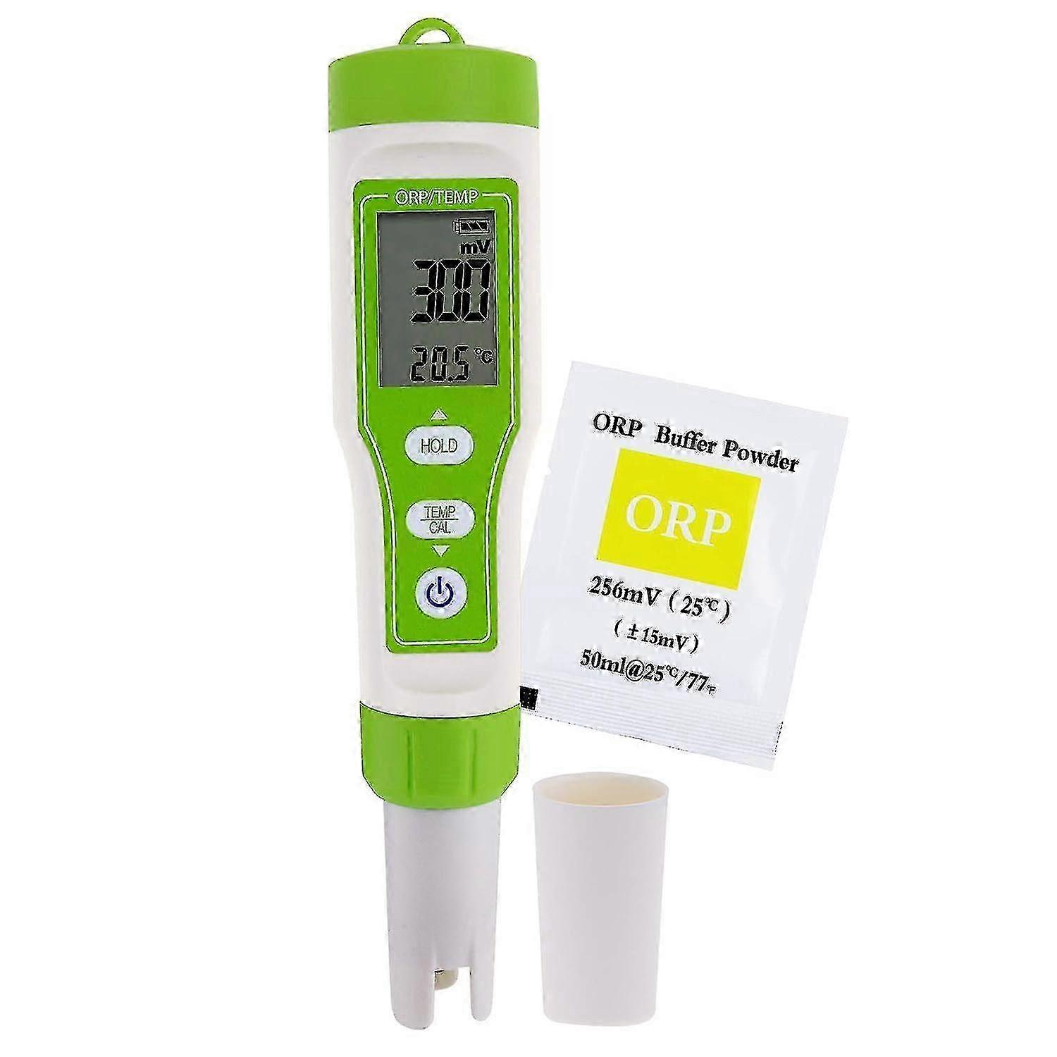 Digital Orp Meter With Automatic Calibration & Orp Powder Buffer, -1200~1200mv High Accuracy Orp Tester For Water Testing - JV