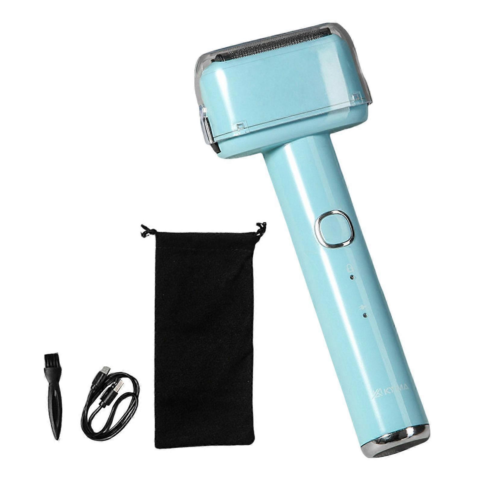 Men Electric Shavers Removable Facial Beard Trimmer for Car Trimming Business blue