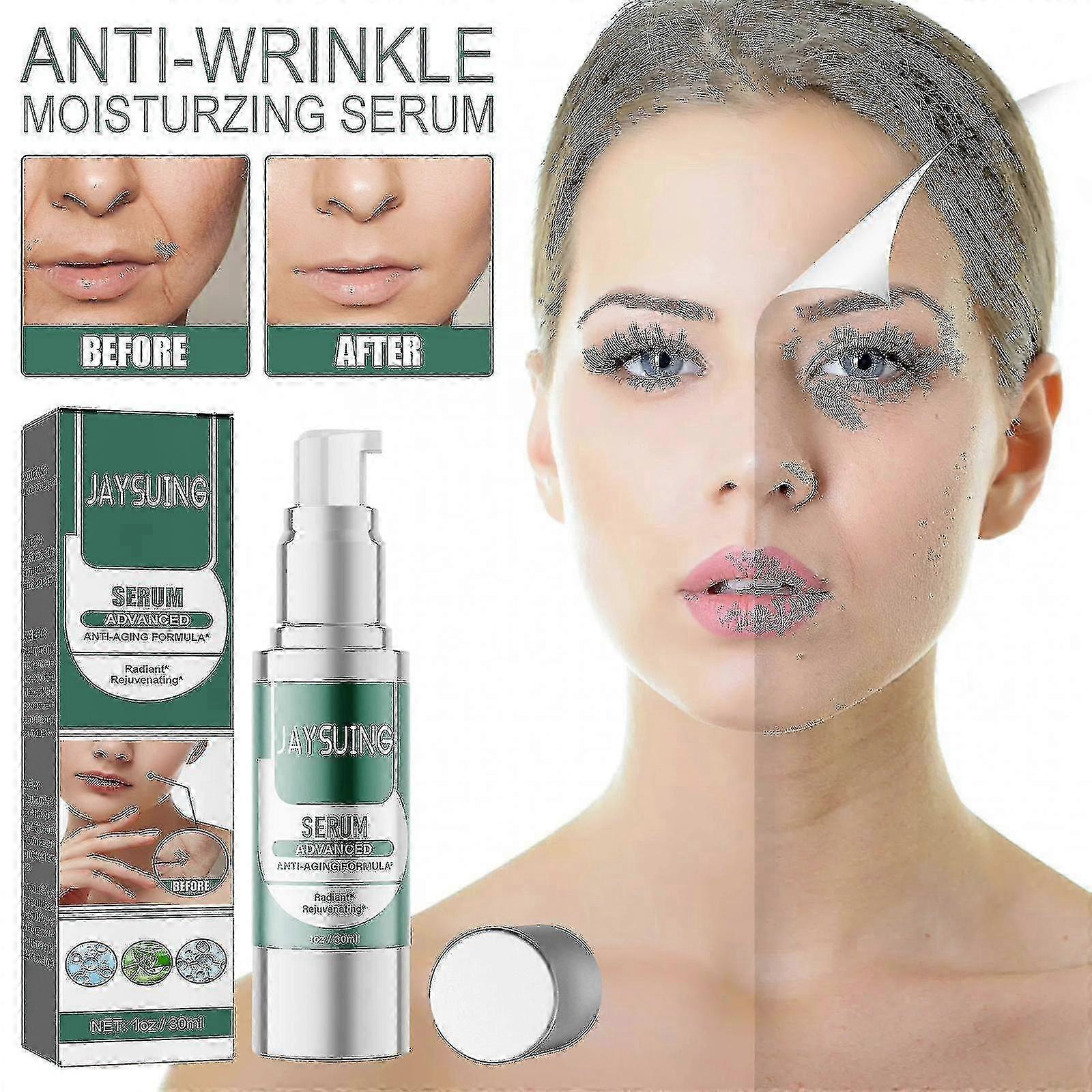 Jaysuing خلاصة ترطيب عميقة مضادة للتجاعيد ، مرطب ، مضاد للشيخوخة ، تقليل الخطوط الدقيقة ، شد البشرة ، خلاصة الوجه BF |