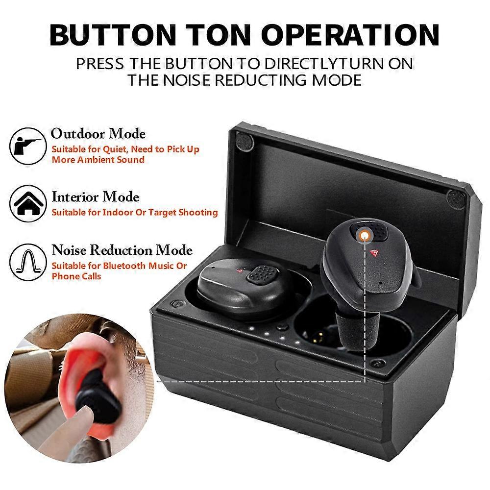 Protection auditive de prise de vue électronique Protection auditive ambiante pour champ de tir