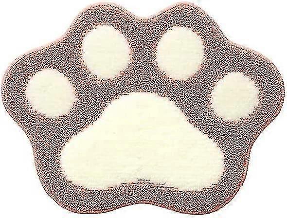 足の形をした浴室の敷物マットの吸水性滑り止めのマット浴室、シャワー、部屋、ランドリールーム、柔らかいマイクロファイバーのバストイレのマット機械洗濯機で洗える