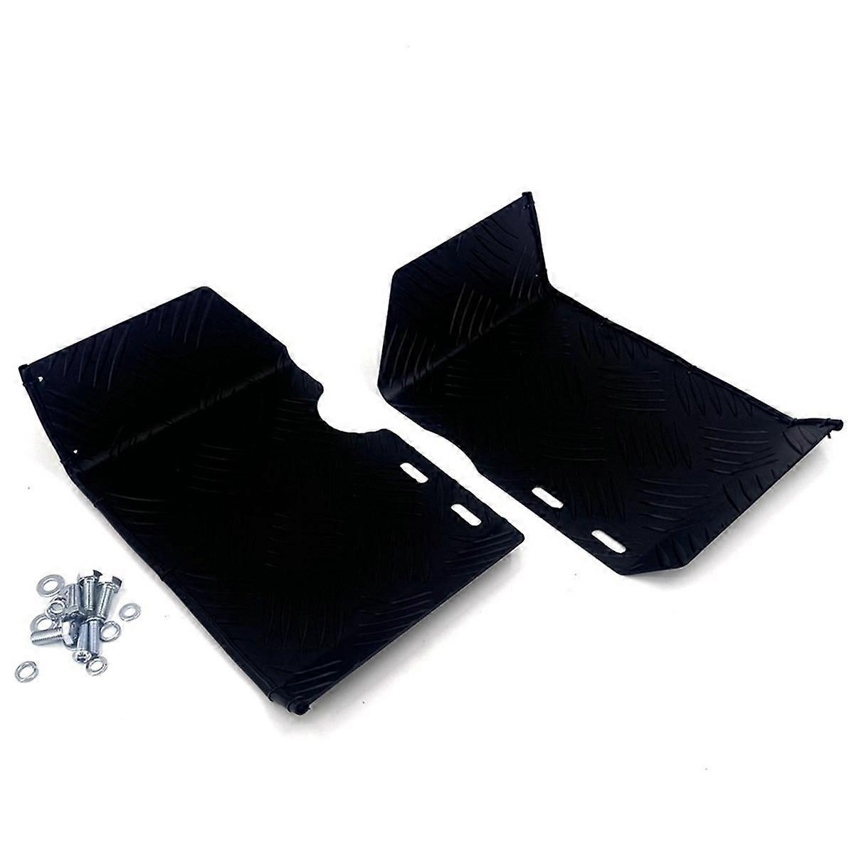 Motorcycle Accessories Foot Boards Braces Ankle Pads the Side Bars Baseboard for LT50 50 2003 Black