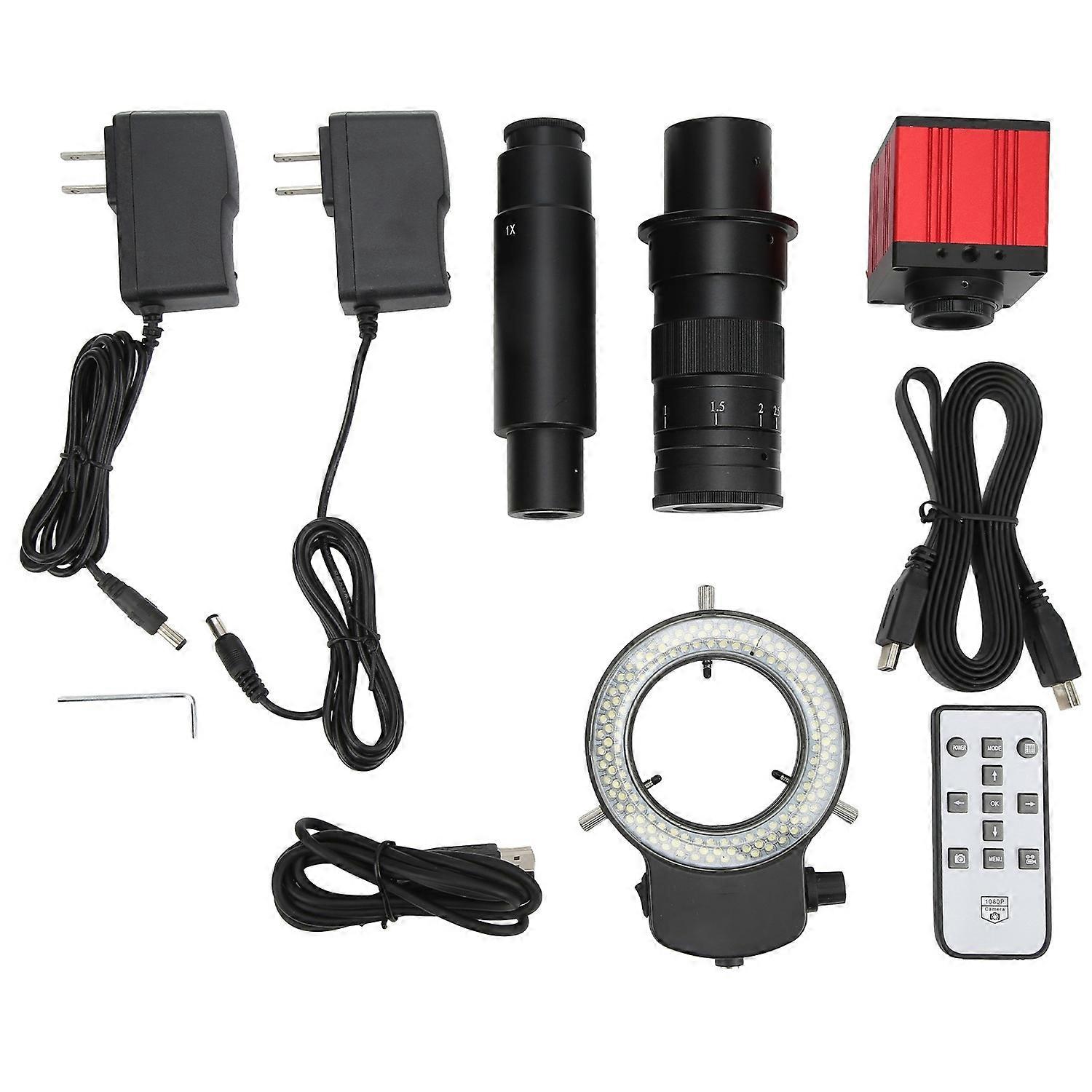 Industrial Microscope Camera FHD High Definition Multimedia Interface 60FPS USB Microscope Camera AC