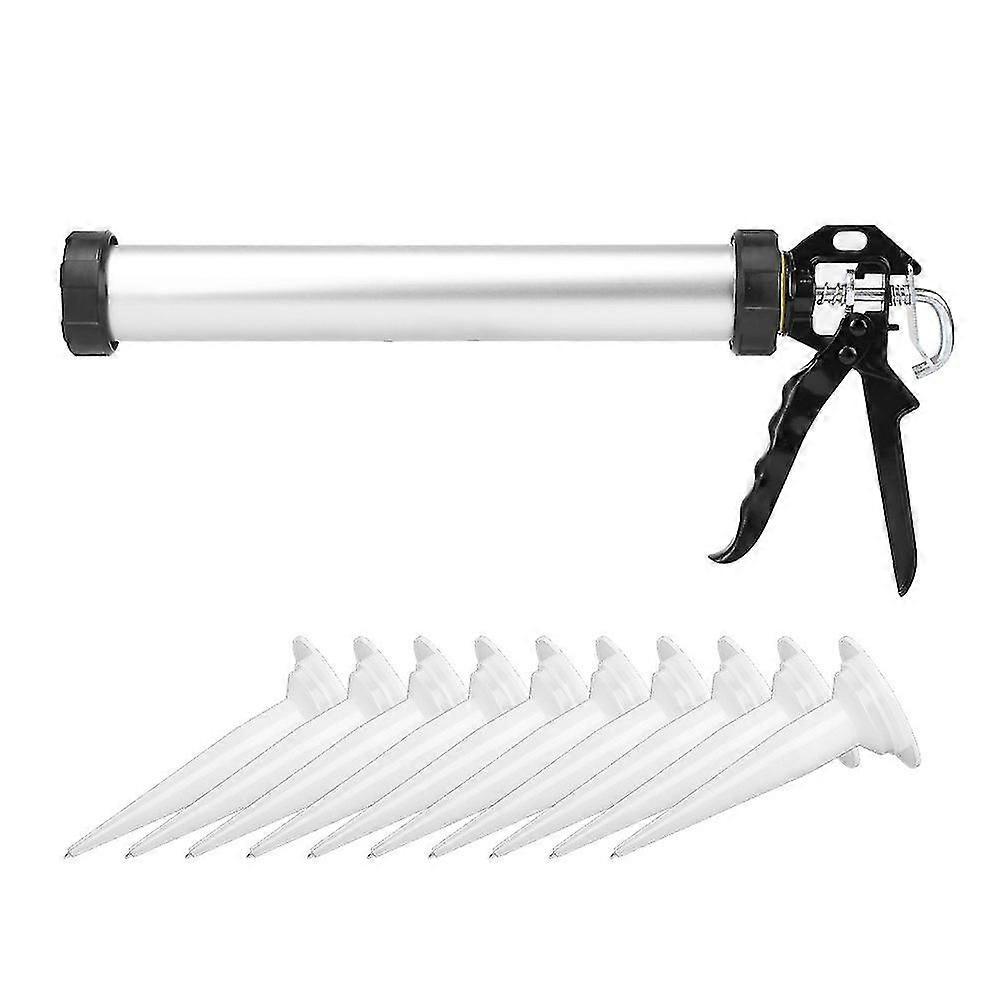 600ml siliconen kitpistool met 10 nozzles