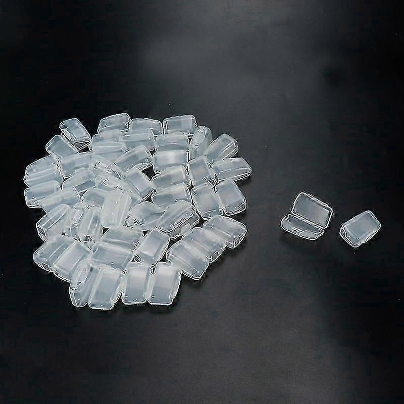 100pcs Toothbrush Cap Covers Toothbrush Head Protector Case For Travel Home