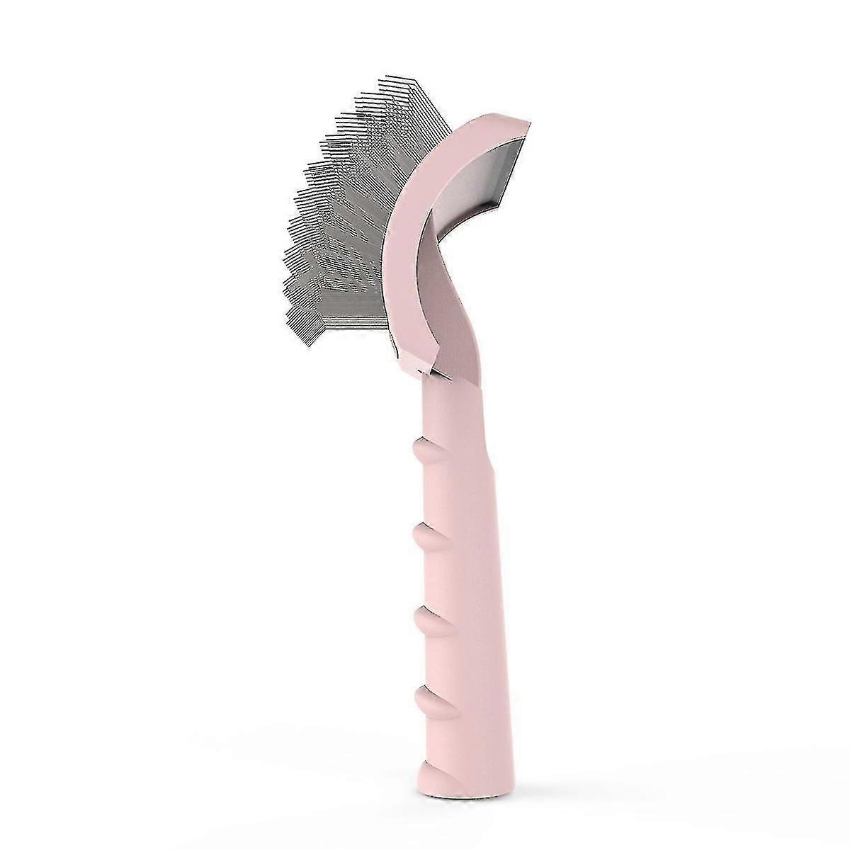 Candy Color Pet Hair Removal Pet Comb1pcspink
