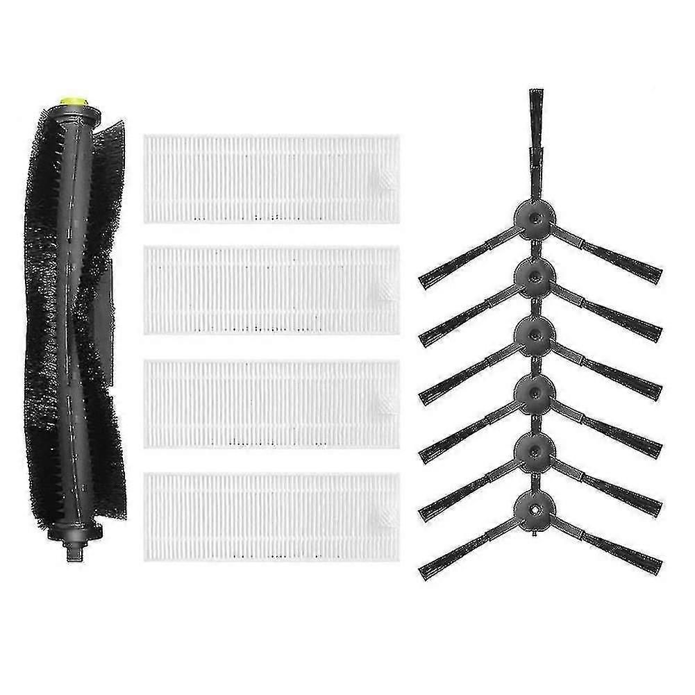 For 360 Robot Vacuum S10 X100 Max Replacement Spare Parts Accessories Main Brush Side Brush Hepa Fi