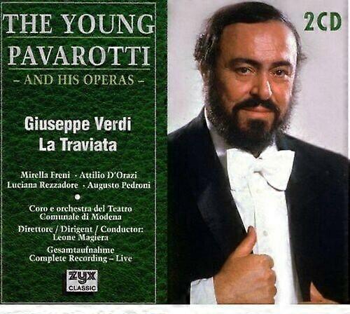 Pavarotti the Young - La Traviata CD 2 discs (2003)