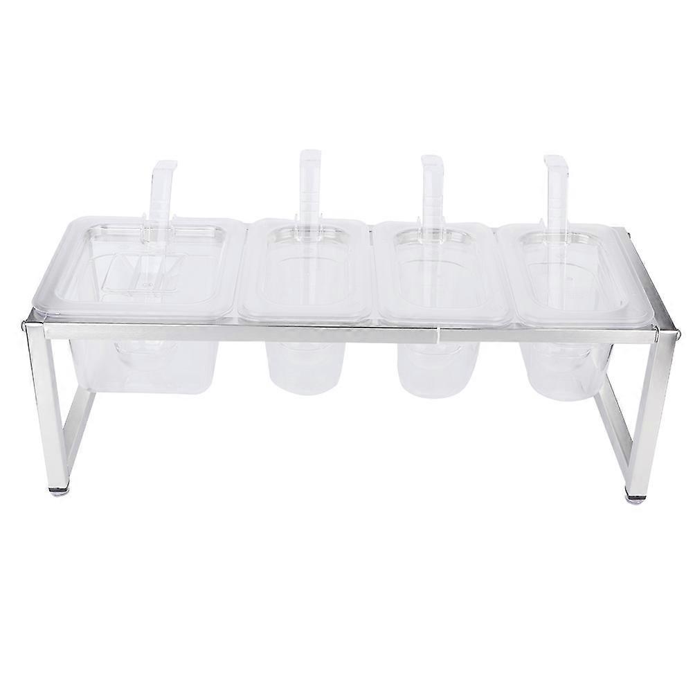 Seasoning Box, Pepper Salt Storage, Spoon, Kitchen