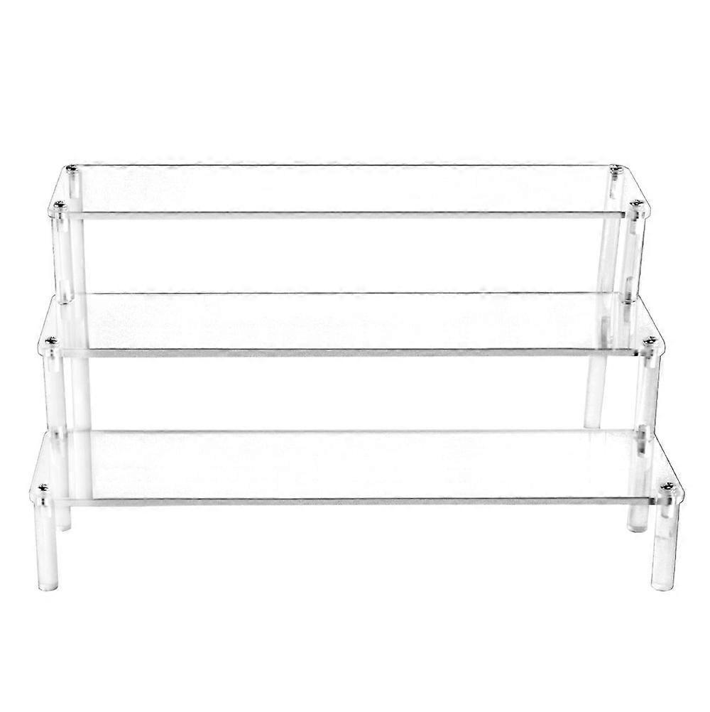 3-layer acrylic display stand, three layers long 30cm (panel width 8cm)