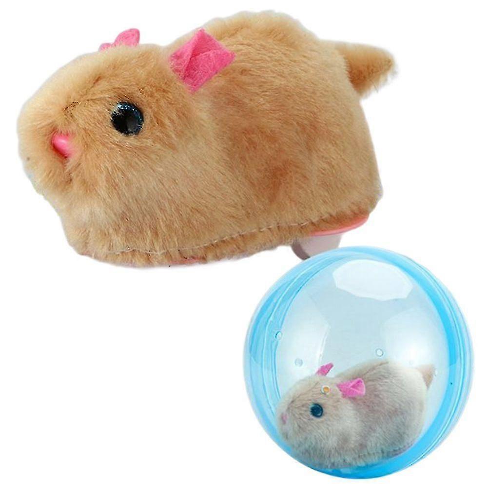 Hamster Running Ball Toy Funny Toddlers Crawling Roll Ball Rolling Cat Teasing Toy-Yvan