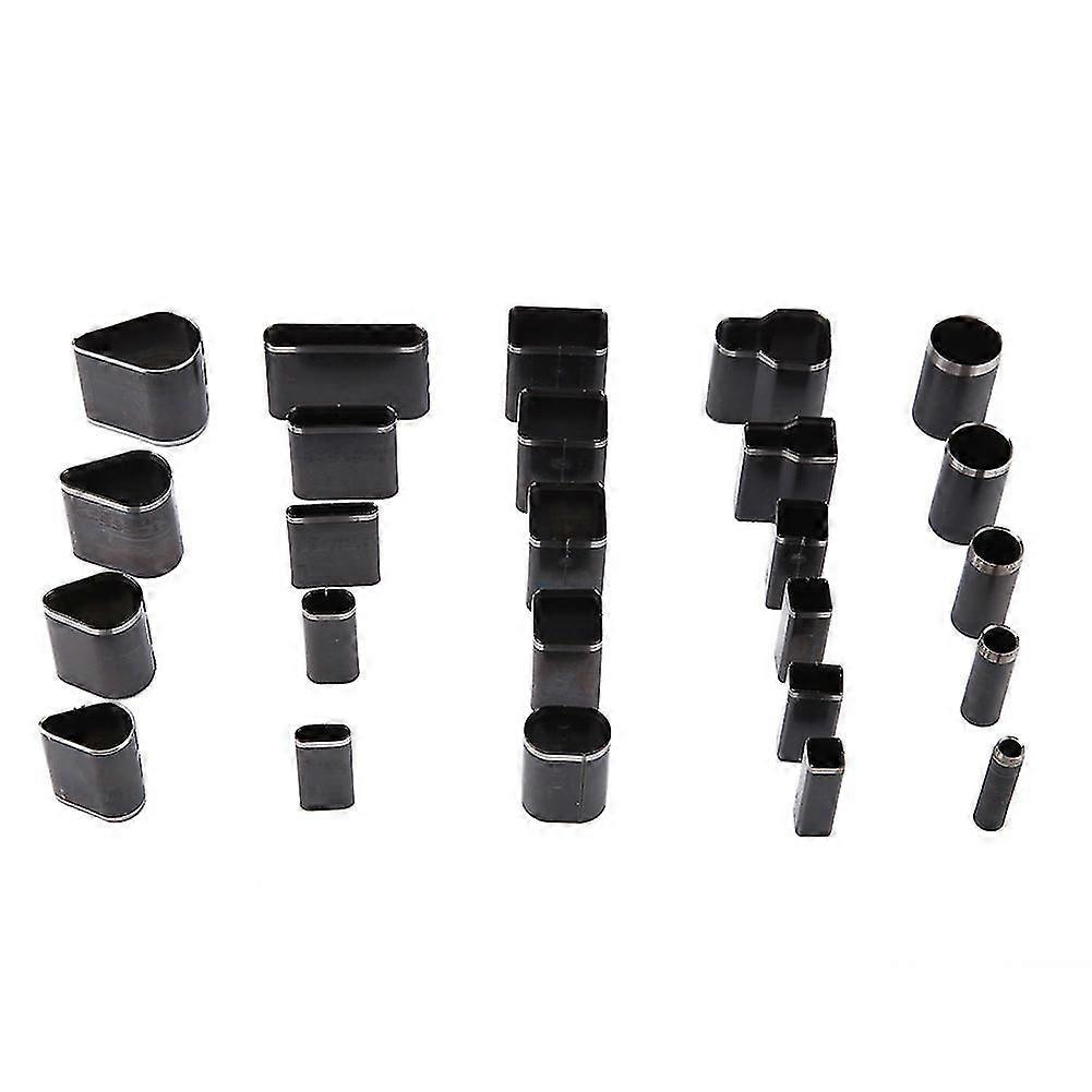 25pcs DIY Handmade Crafts Leather Hole Punch Cutter Tools Set
