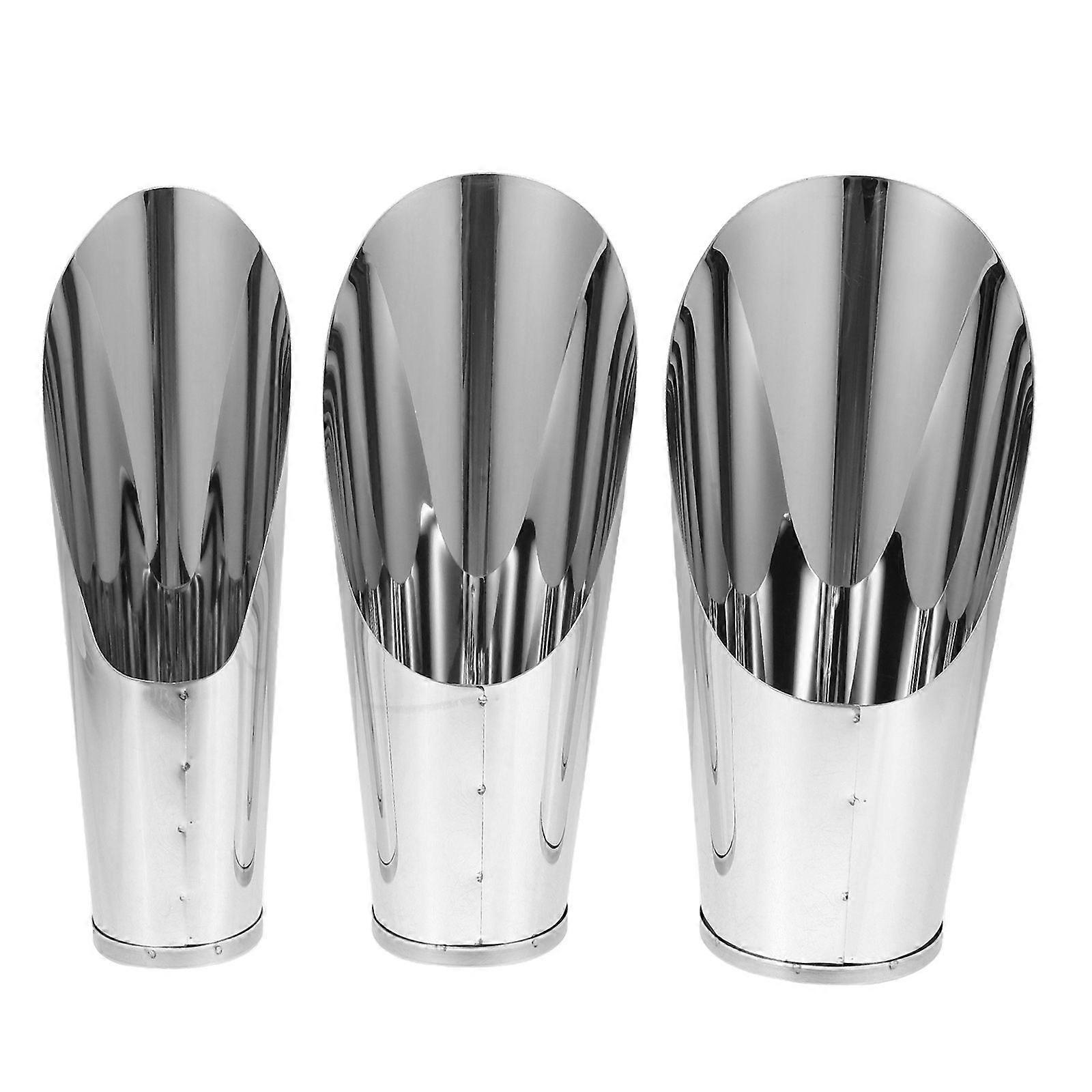 3pcs Soil Metal Spade Shovel Cup Succulent DIY Bonsai Plant Helper Garden Tool
