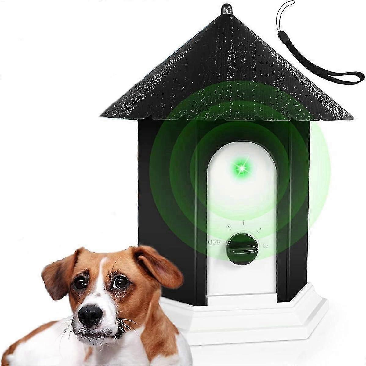 Anti Barking Device, Upgraded 50FT Dog Control Devices with 3 Adjustable Level