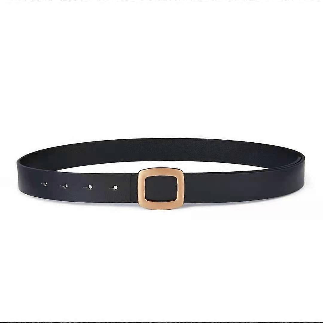 New Non-Laminated Genuine Leather Women's Belt Double-Sided Versatile Simple Pant Belt Casual Jeans Cross-Border Belt