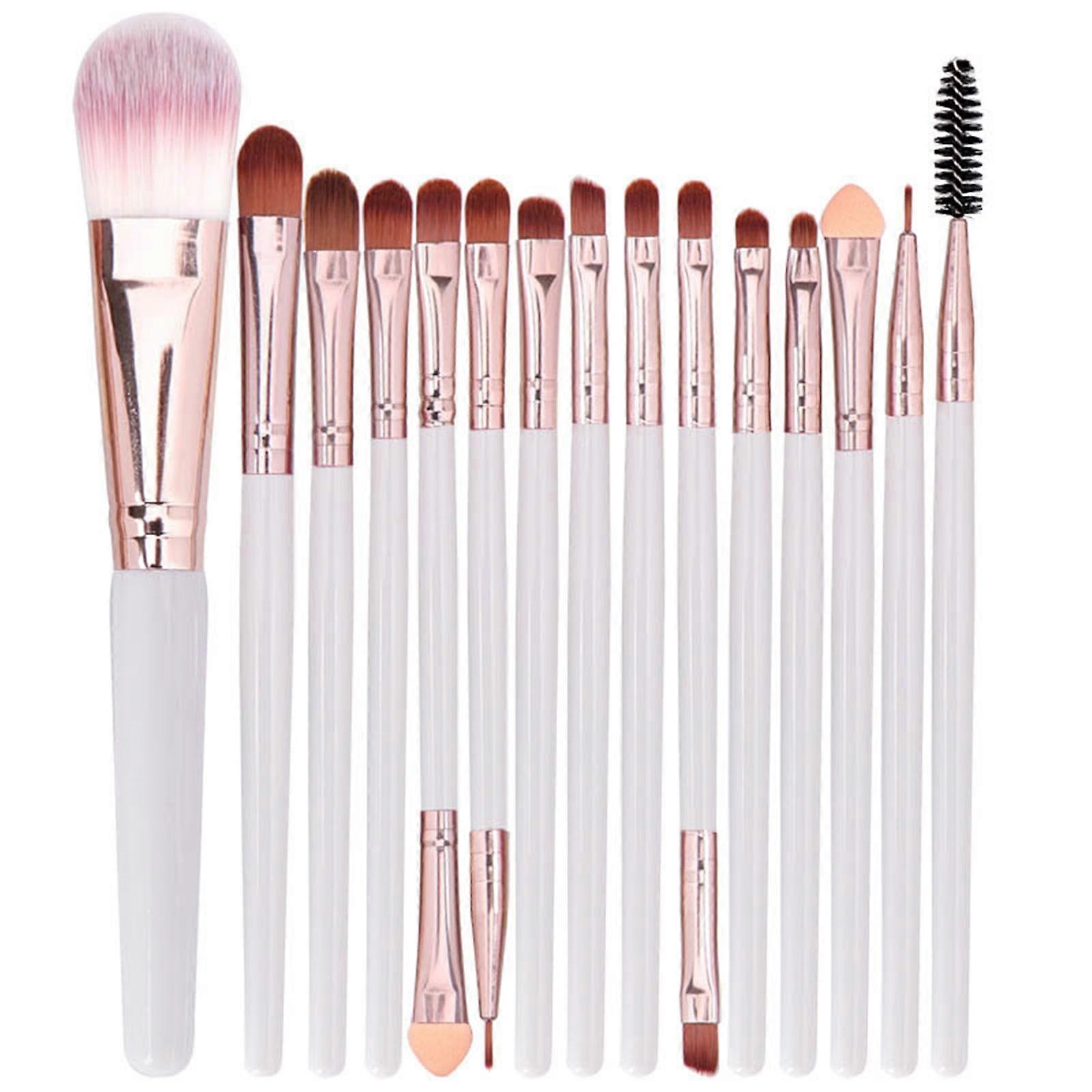 Makeup Brushes Set 15 Pcs Makeup Brush Set Tools Make Up Toiletry Kit Wool Make Up Brush Set