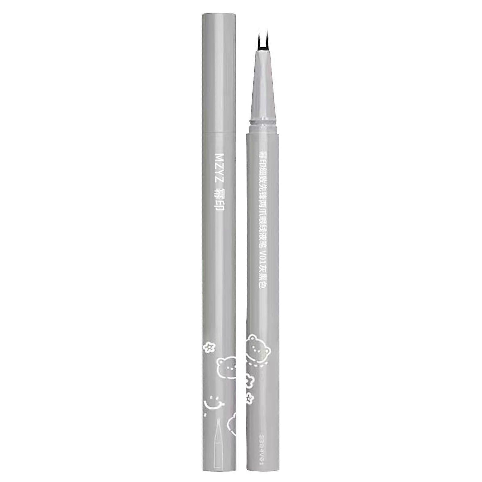 Eyeliner Pen Is Very Thin And The Sleeping Silkworm Goes Down To The Gel Pen. Two Pairs Of Under Claw Eyelash Pens WU4721