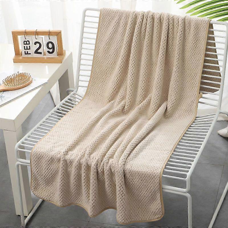 Larger Towel Bath Towels Are More Absorbent Than Pure Cotton No Fading No Hair Loss Bathing for Adults