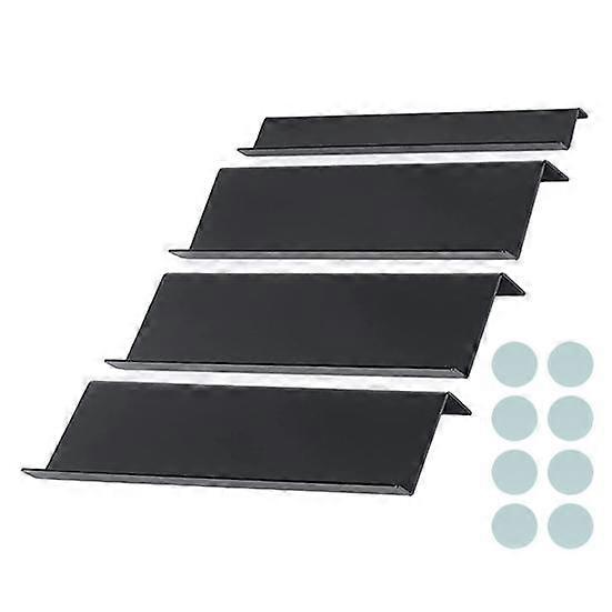 Spice Drawer Organizer 4 Tier Stepped Design Seasoning Rack 4 Pack Expandable Kitchen Storage Spice Jar Holder for Drawer Organization