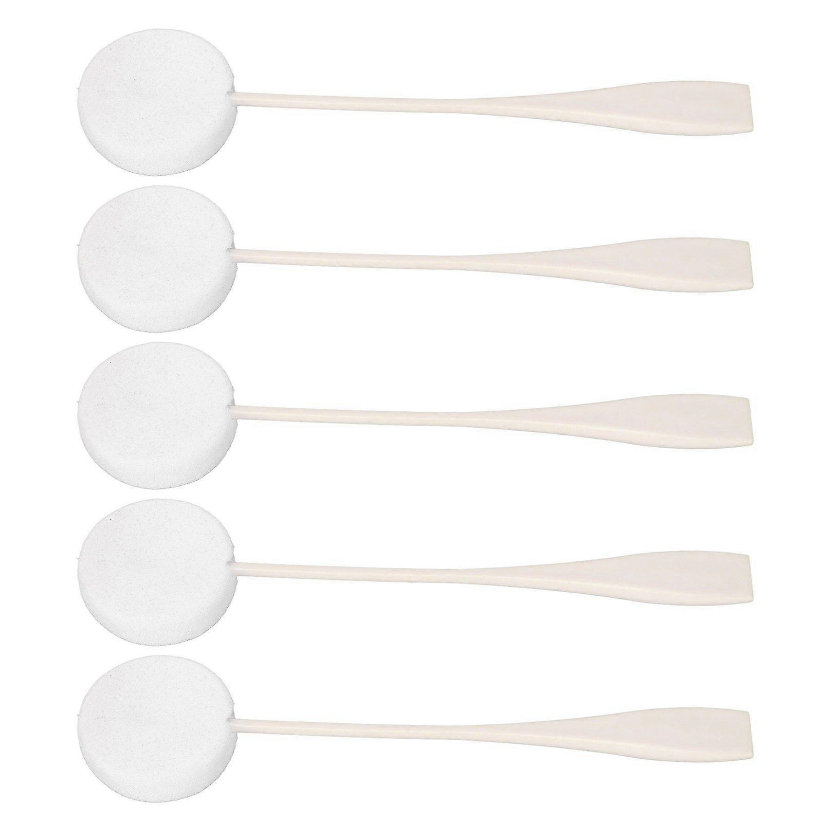 5-pack lotion applicator long handle good water absorption soft powder puff suitable for home use