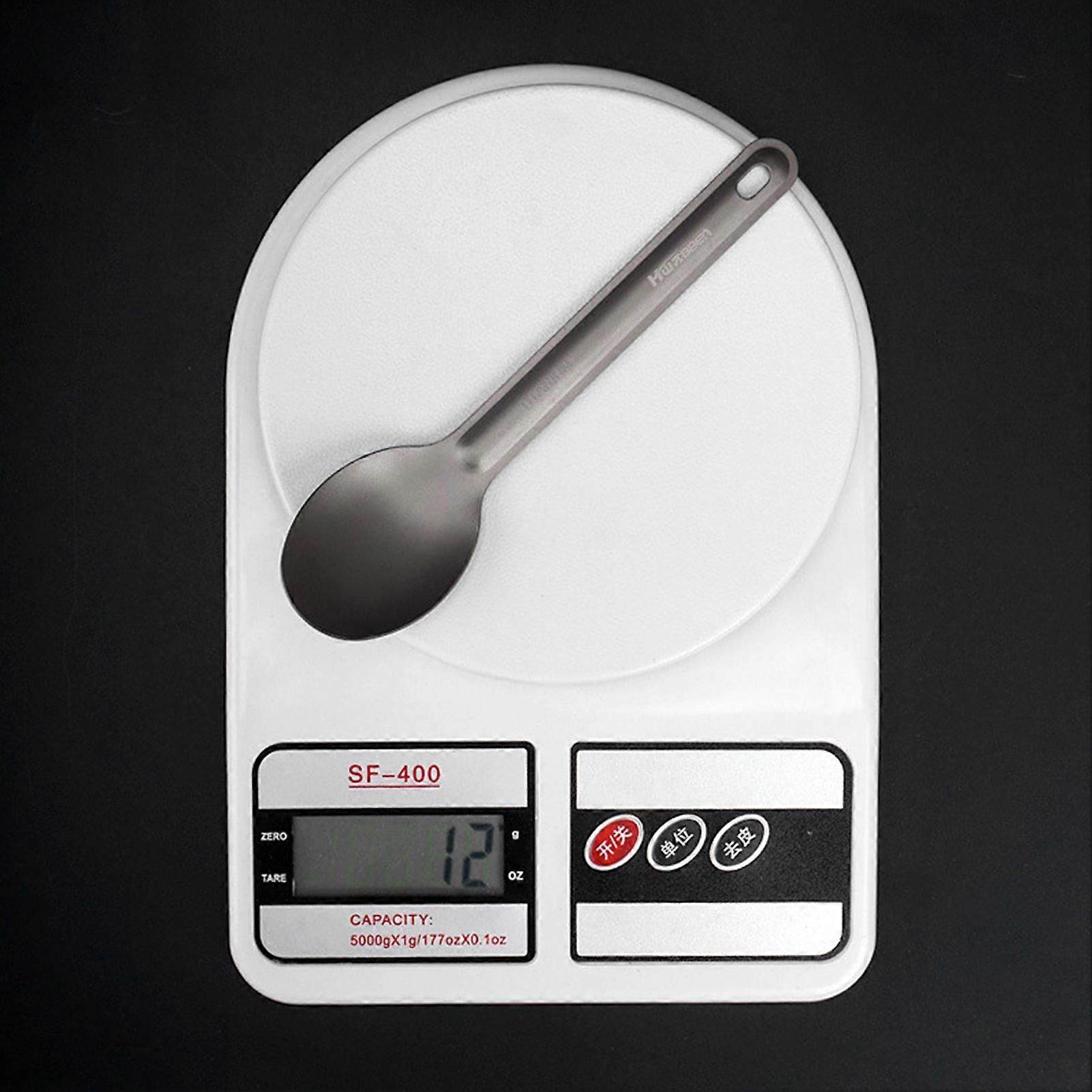 Portable Ultralight Titanium Fork Tableware Outdoor Camping Hiking Picnic