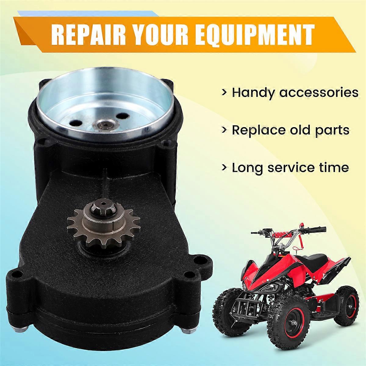 47CC 49CCエンジンクラッチミニポケットバイクT8F 14T用ギアボックス