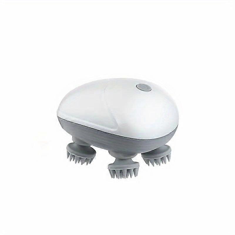 Nnetm Octopus Scalp Massager - Electric Head Massager(silvery White)