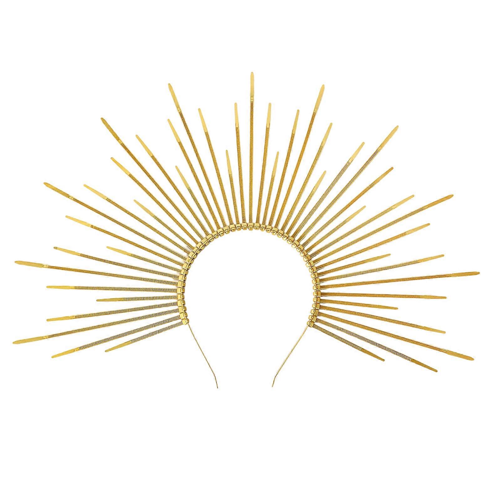 Rhinestones Goddesses Crowns Versatiles Make up Headpiece Wedding Crowns Headbands for Weddings