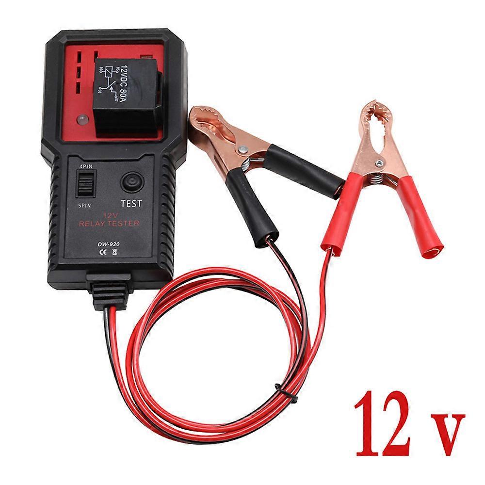 Automotive Relay Tester Relay Analyzer 12V New Universal Four-Pin Five-Pin Relay Tester