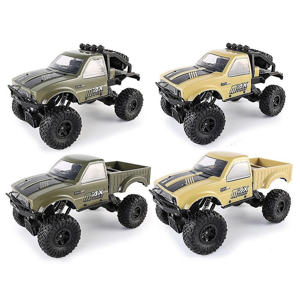 Half Rc Car Pickup Crawler With Remote Control 2.4g 4wd Rtr Off-road Off Road Rc Vehicle Model