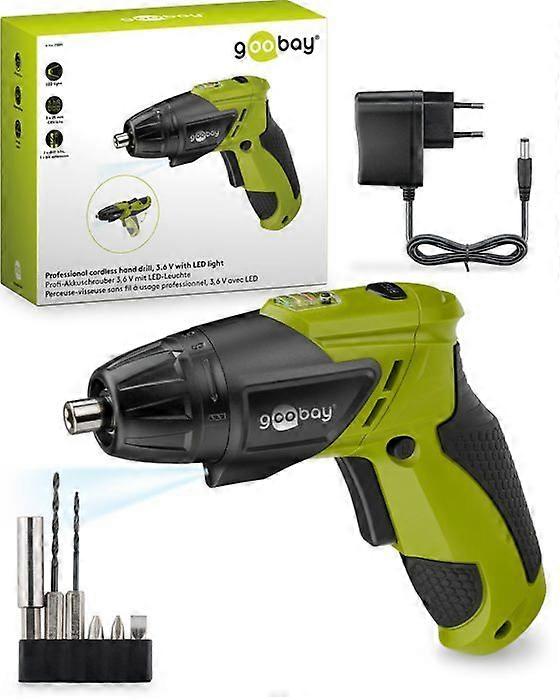 Chave de fenda sem fio profissional Fixpoint Soquete hexagonal 3.6 V