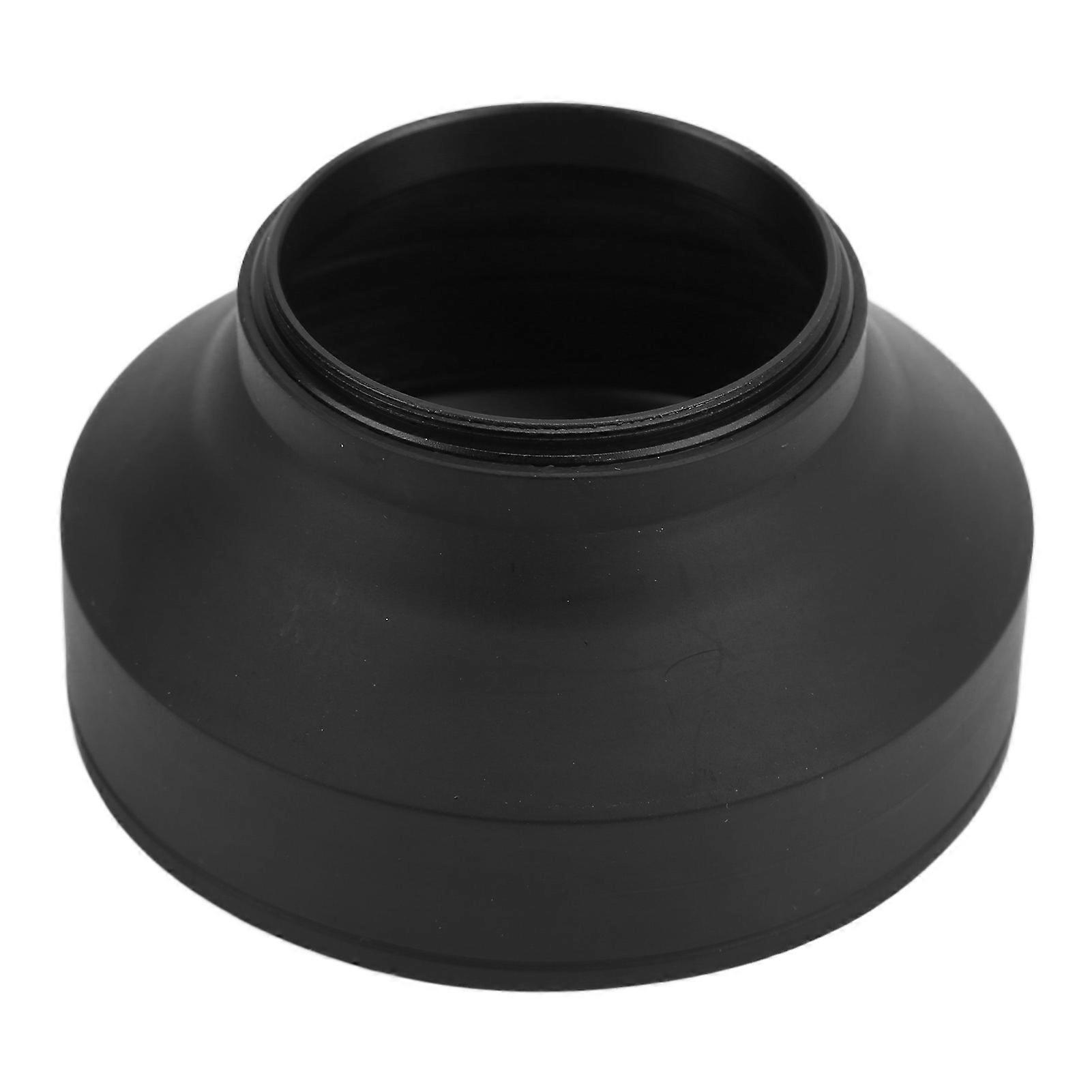 Camera Lens Hood Foldable Prevent Astigmatism Prevent Damage Digital Lens Hood for Camera 58mm/2.3in