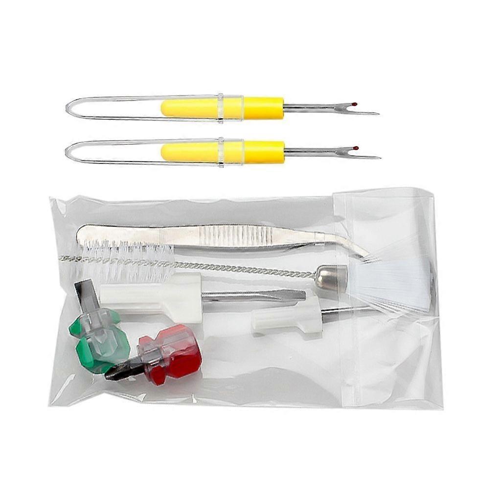 Ripper Tweezers Double Headed Lint Brush Screw Driver