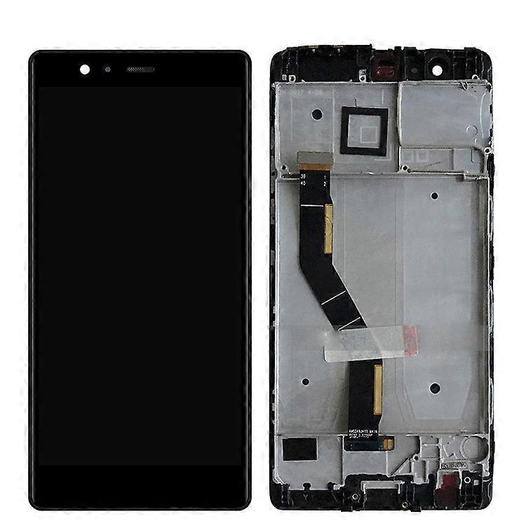 LCD Screen and Digitizer Assembly + Frame Compatible For Huawei P9 Plus