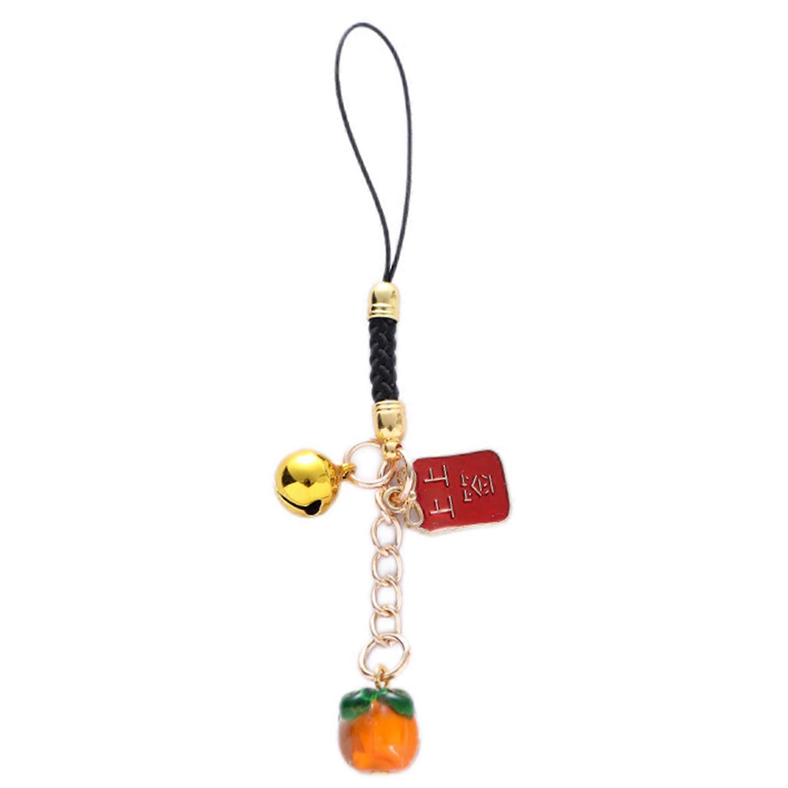 Fortune Phone Pendant for Good Luck Multifunctional Keyring Pendant Perfect for Collectors of Interesting Accessory
