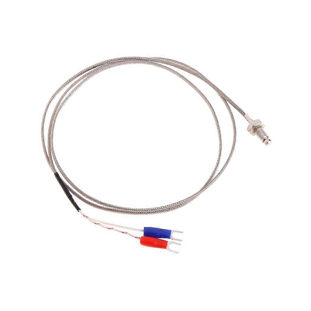 K-Type Thermocouple Temperature Sensors M6 Thread Probe for Ovens/Kilns
