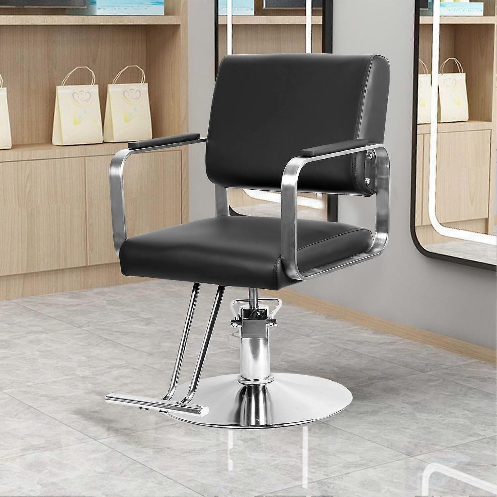 Reclining Salon Chair,Barber Chair for Hair Stylist,Hydraulic Barber Chair,Salon Chair