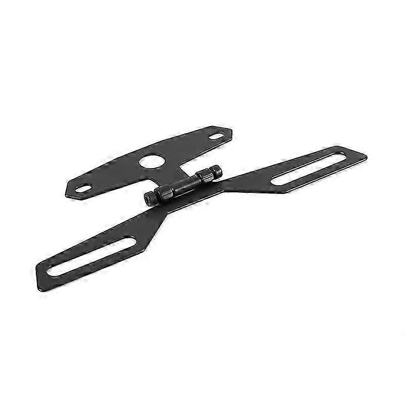 Folding License Plate Tail Light Holder Rear Bracket Mount For Motorcycle Atv