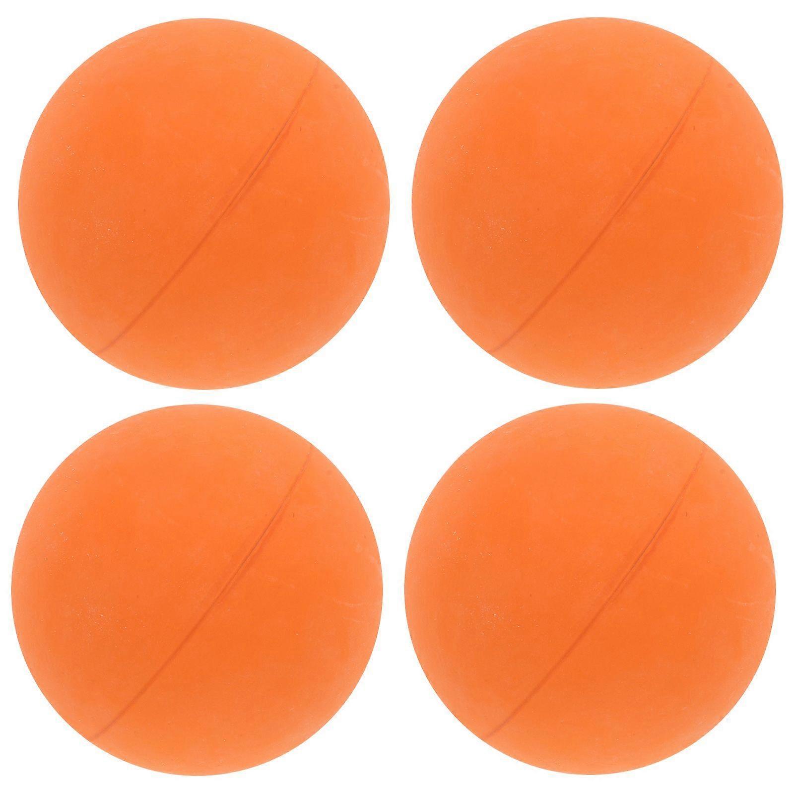 リアクショントレーニング用の子供用スポーツラバーボール4個とエクササイズトレーニングボールラバーボール用のミニバウンシーボールの練習