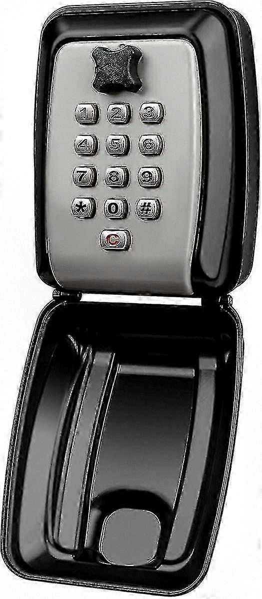 Weatherproof Wall-mounted Key Storage Box for Outdoor Use - Secure and Convenient Key Safeguard Solution