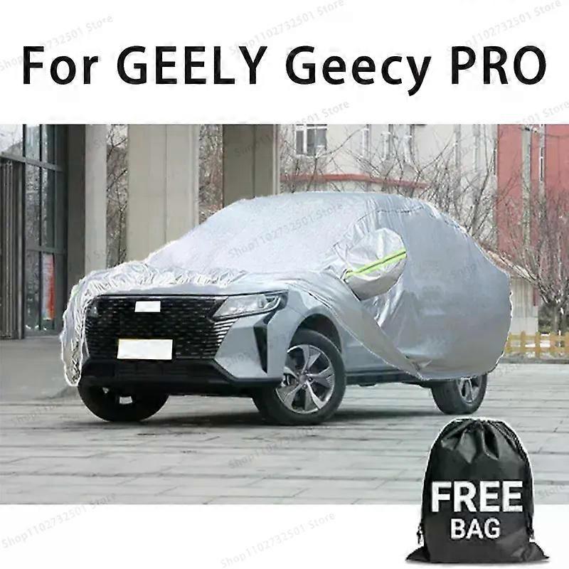 Κάλυμμα αυτοκινήτου Για GEELY Geecy PRO Πλήρες κάλυμμα Αδιάβροχο κάλυμμα προστασίας από τον ήλιο Αξεσουάρ αυτοκινήτων ανθεκτικά στις γρατσουνιές
