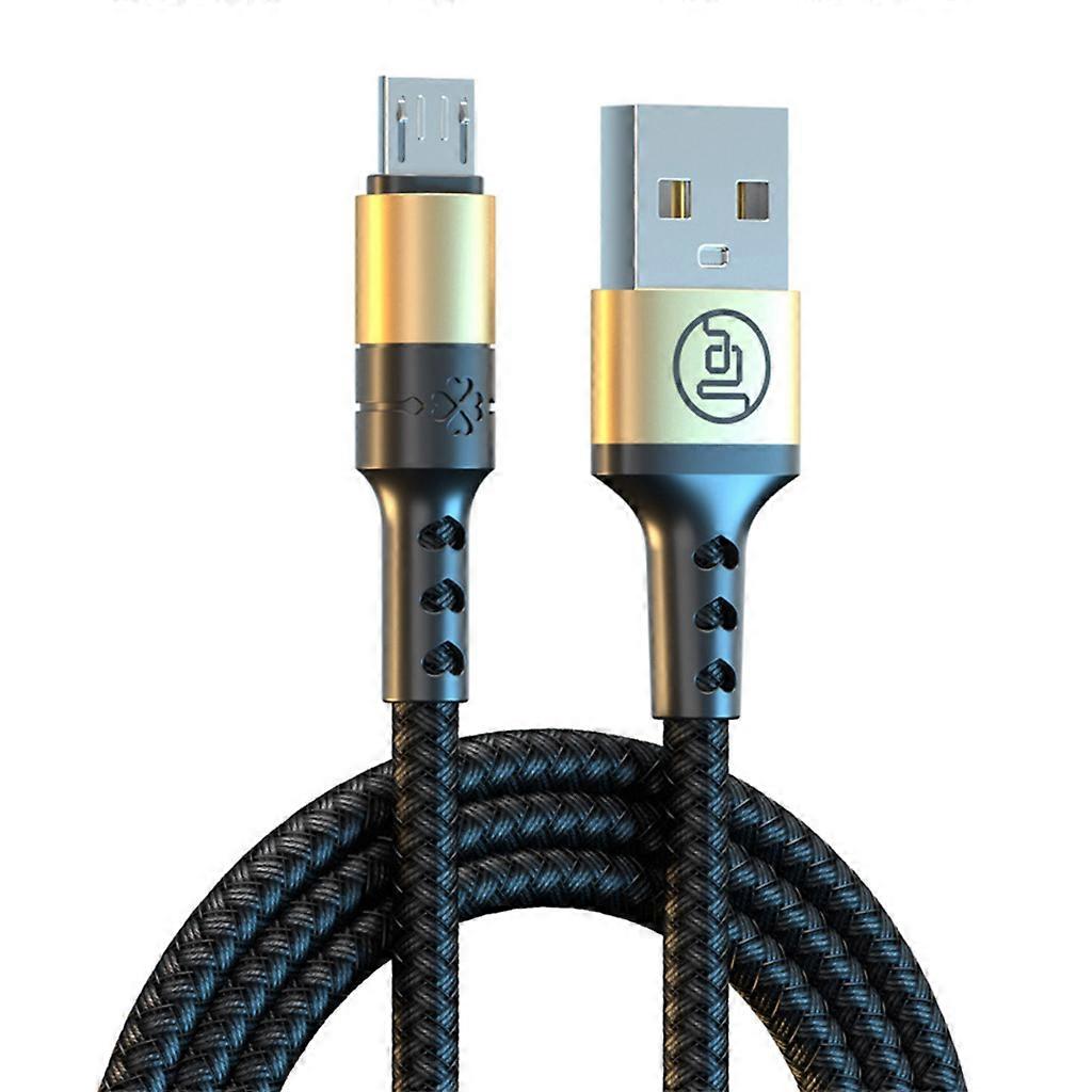 Micro USB Data Cable Android Charger Cord Long Nylon Braided Sync and Fast Durability Charging Cables