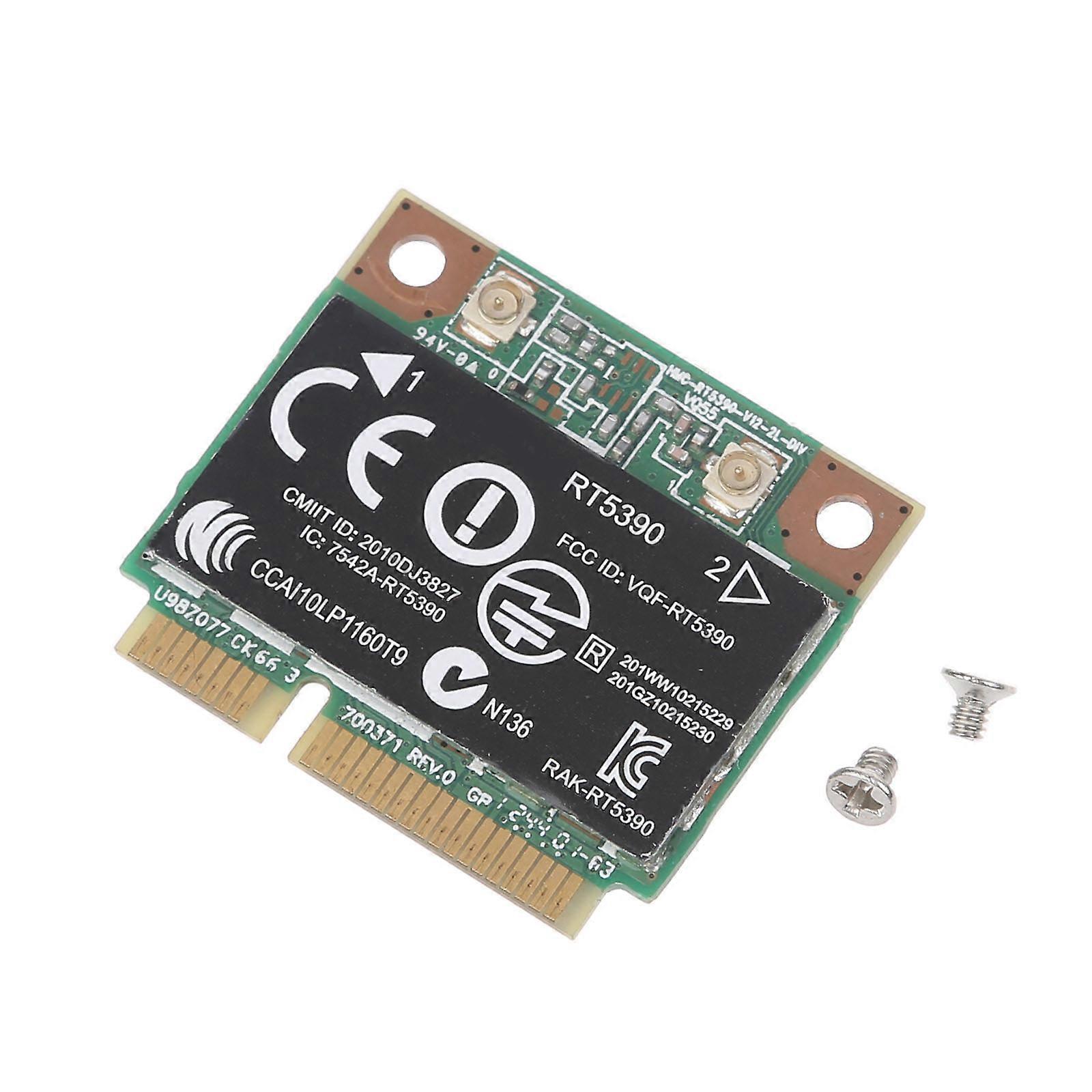 Scheda di rete wireless per adattatore WiFi Half Mini PCI-E per RT5390 630703-001/670691-001 Mini PCIE 802.11a/b/g/n