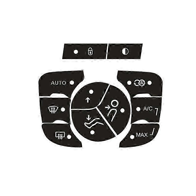 For Citroen C4L 2014-2018 Air Conditioning Door Lock Button Repair Sticker