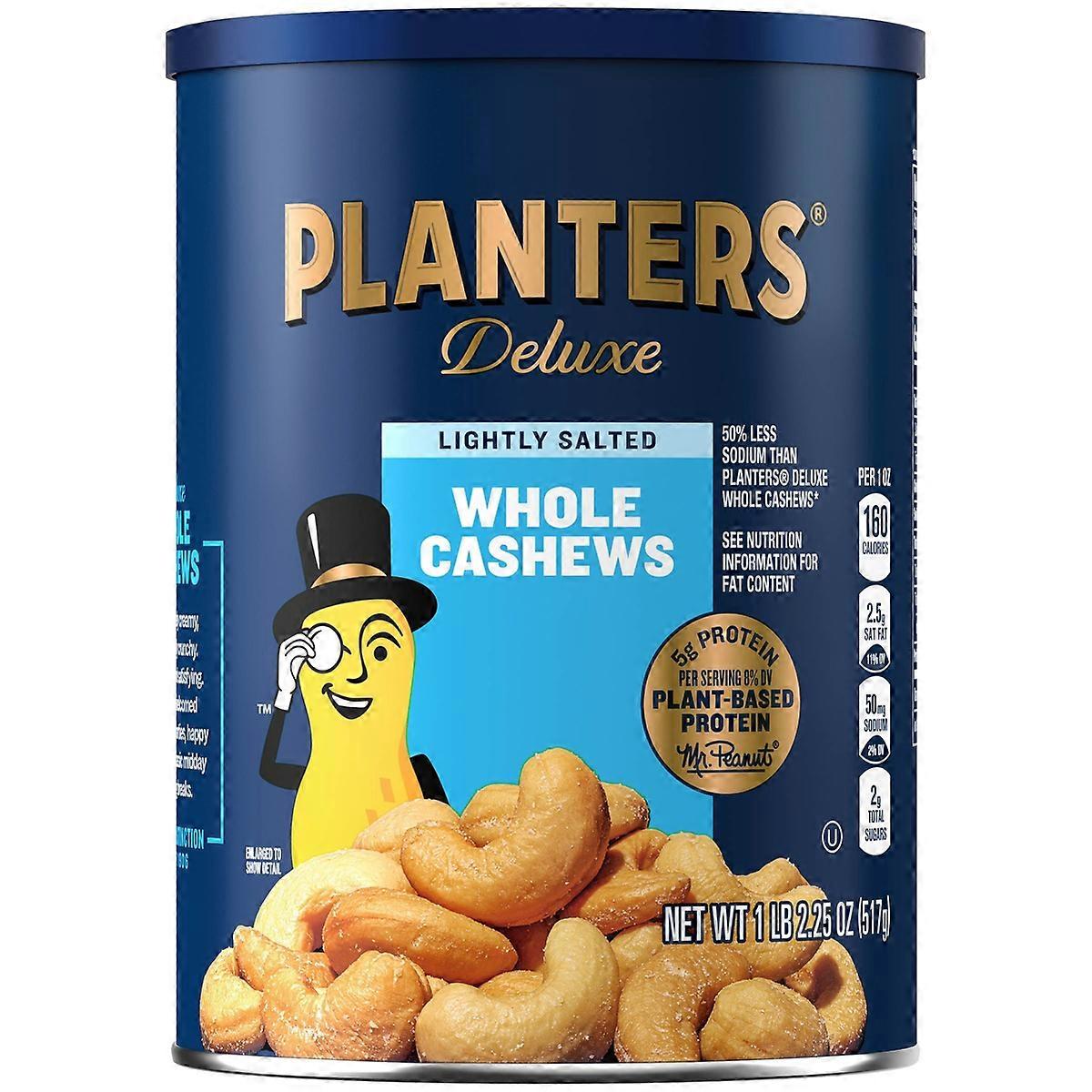 Planters Deluxe Whole Cashews - Lightly Salted 18.25oz