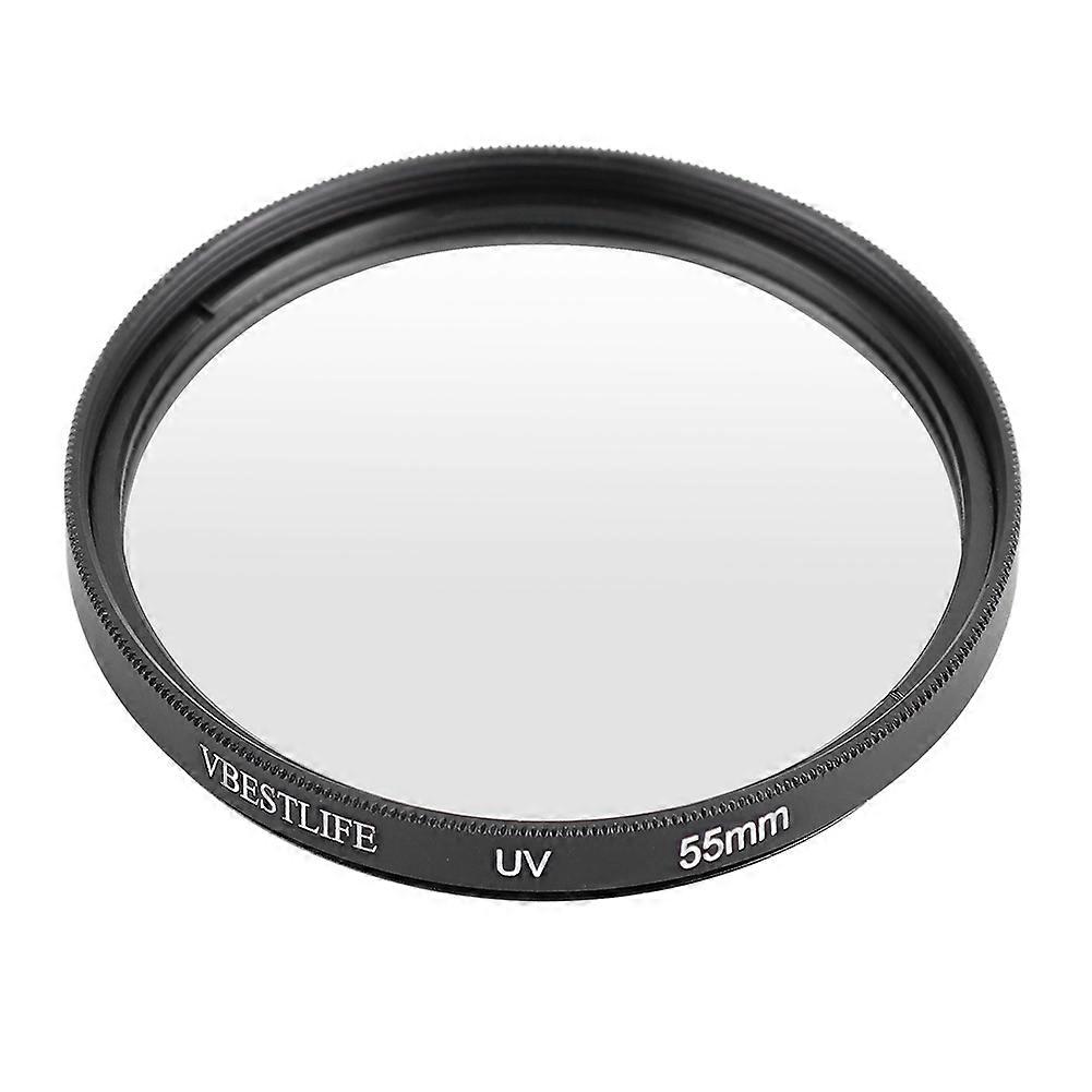 VBESTLIFE Universal Ultra Slim UV Filter for 55mm DSLR Camera Lens Protection