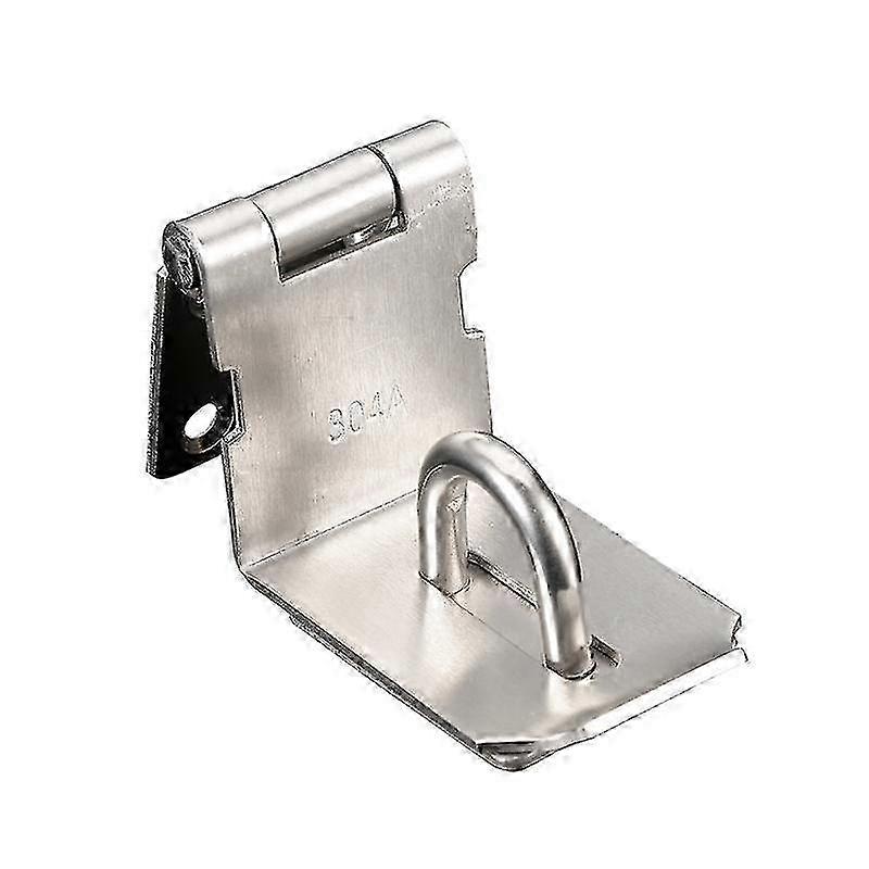 ステンレス製直角ドアクラスプロック、ネジ付き、シルバー